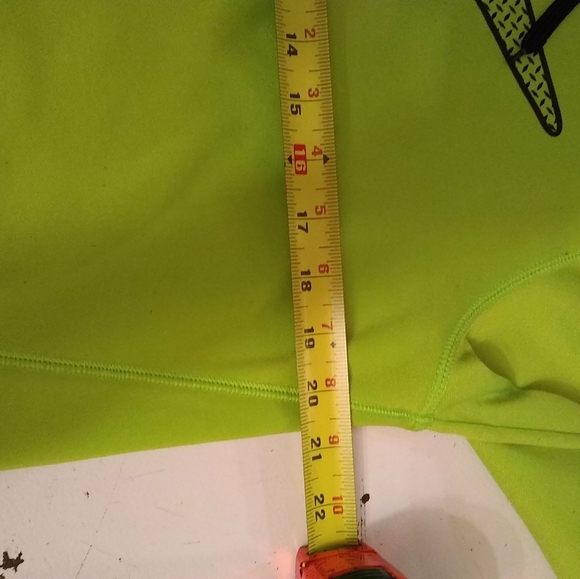 Old Navy youth Active Go Dry Unisex Teens Shirt Pullover Neon Green - Picture 5 of 9